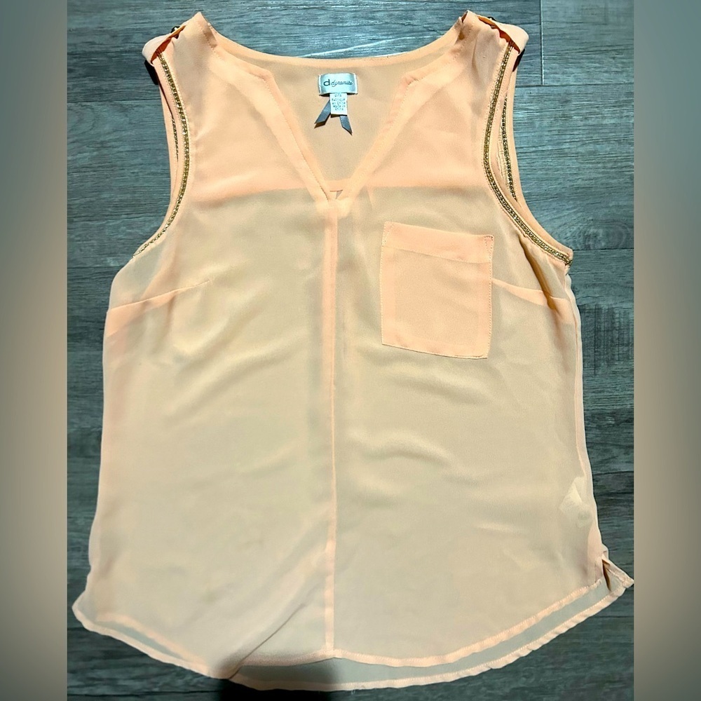 FREE WITH PURCHASE Women’s Dynamite Sheer Blouse